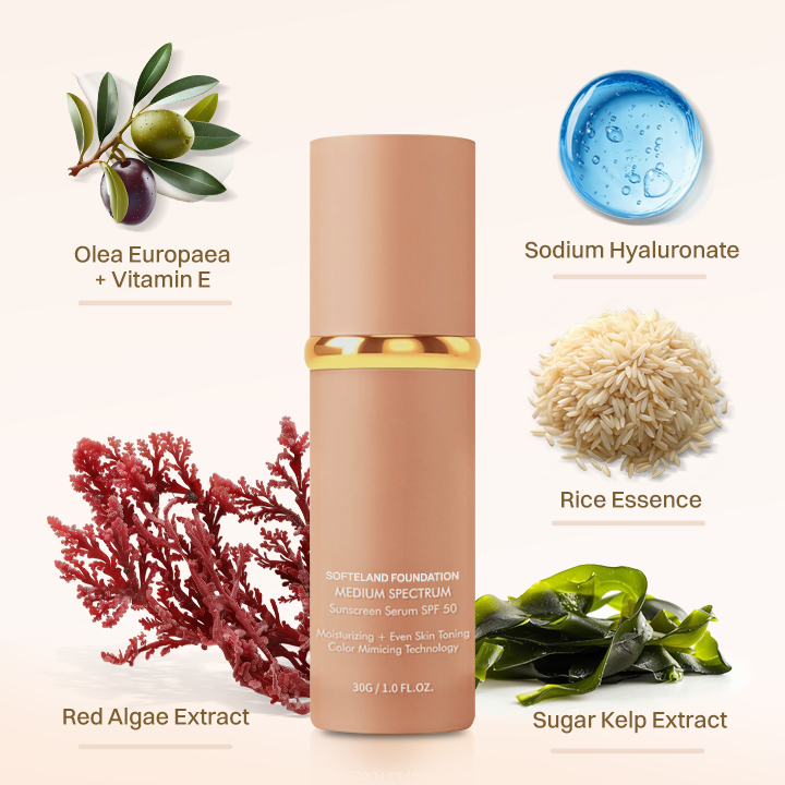 ⏰Limited Time Offer⏰Foundation 4 in 1-Medium Spectrum