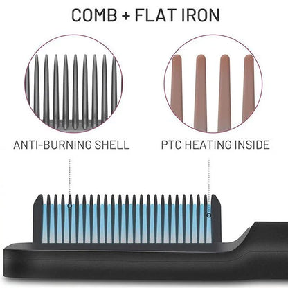 💖LAST DAY 50% OFF💖 LIMETOW™ Negative Ion Hair Straightener Styling Comb