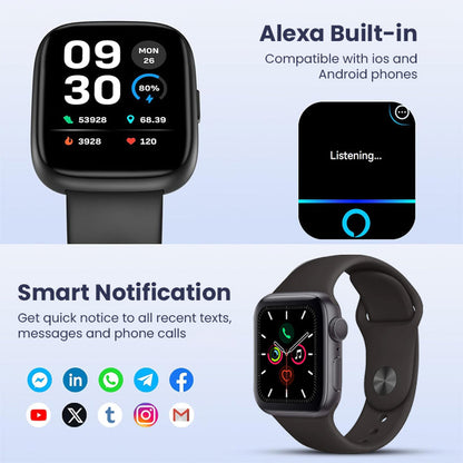 [Made and Delivered in USA] LIMETOW™ AI Laser Blood Glucose Monitoring Watch